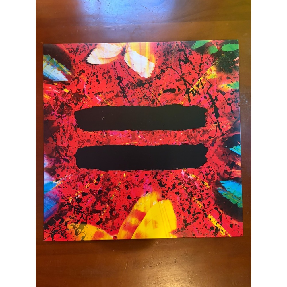 Ed Sheeran - = (Equals) (Limited Edition Red Vinyl LP Album Record 2021 NEW